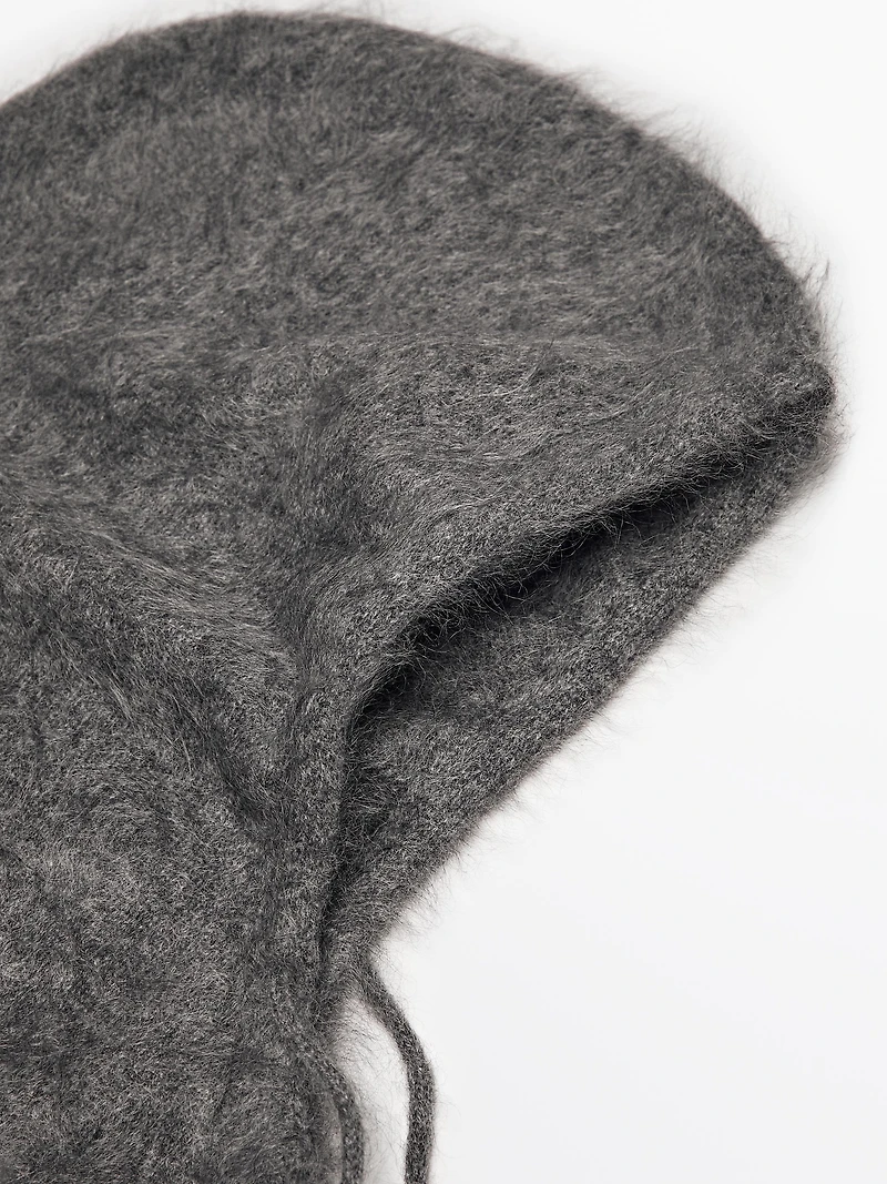 100% cashmere balaclava
