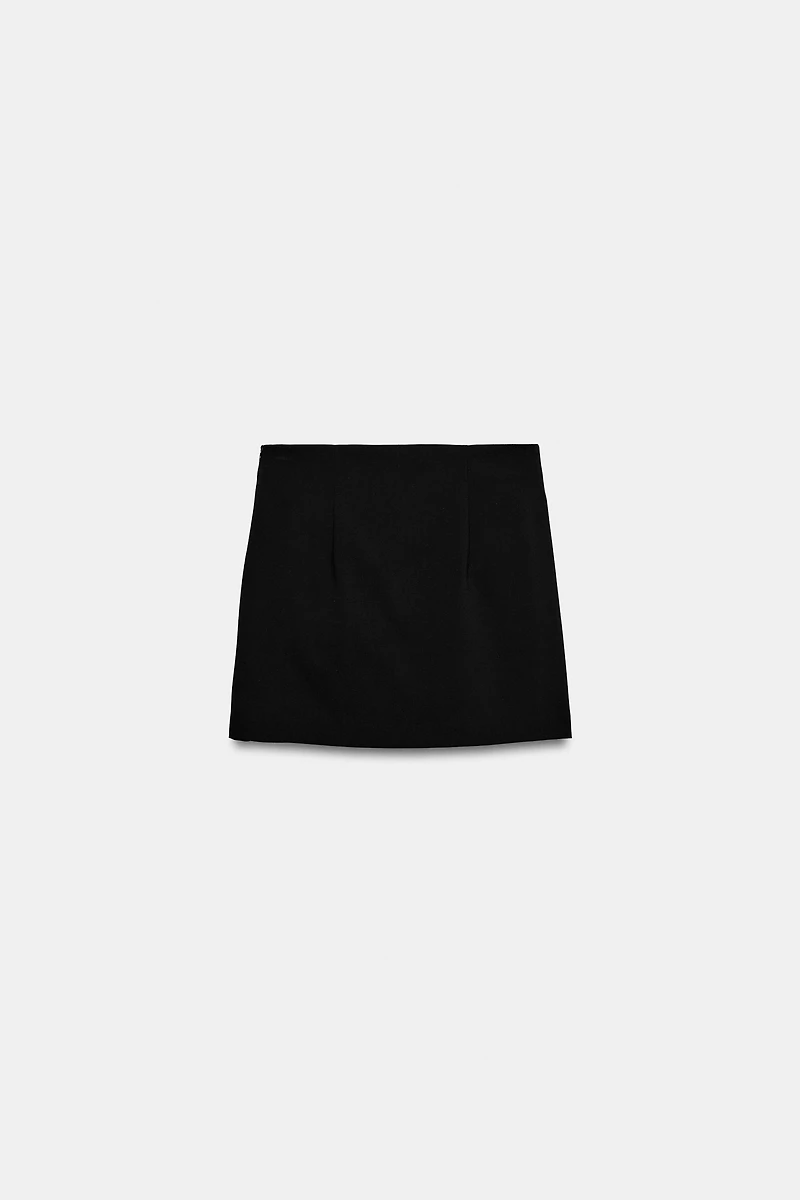 ZW COLLECTION ASYMMETRIC SHORT SKIRT