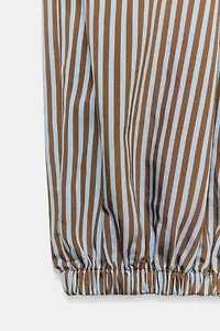 ZW COLLECTION STRIPED BALLOON PANTS
