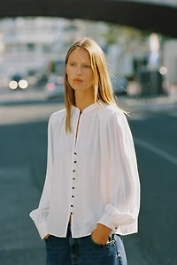 SHOULDER PAD SHIRT