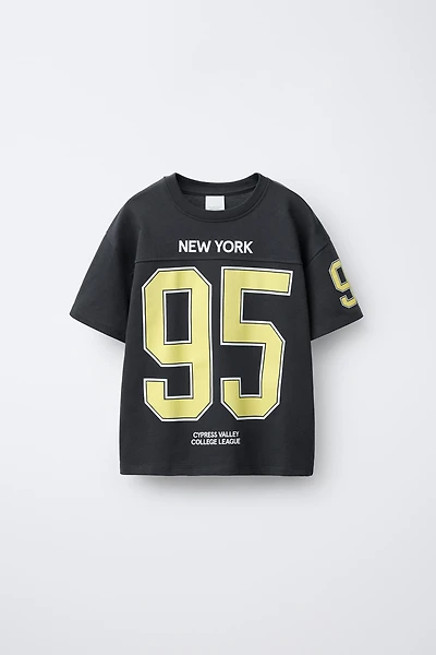 NUMBER PRINT T-SHIRT