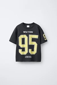 NUMBER PRINT T-SHIRT