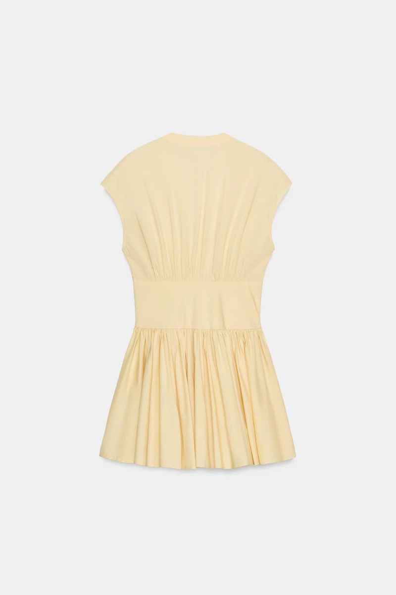 MINI POPLIN DRESS