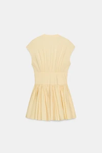 MINI POPLIN DRESS