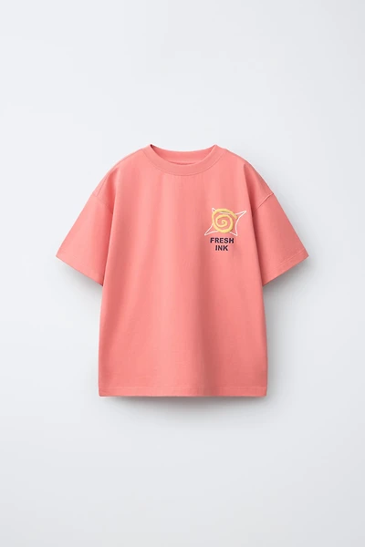RAISED PRINT T-SHIRT