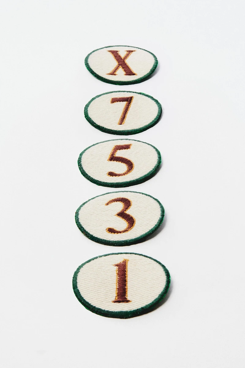 PATCH COTON NUMÉRO