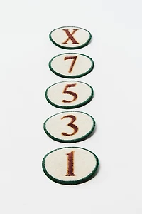 PATCH COTON NUMÉRO
