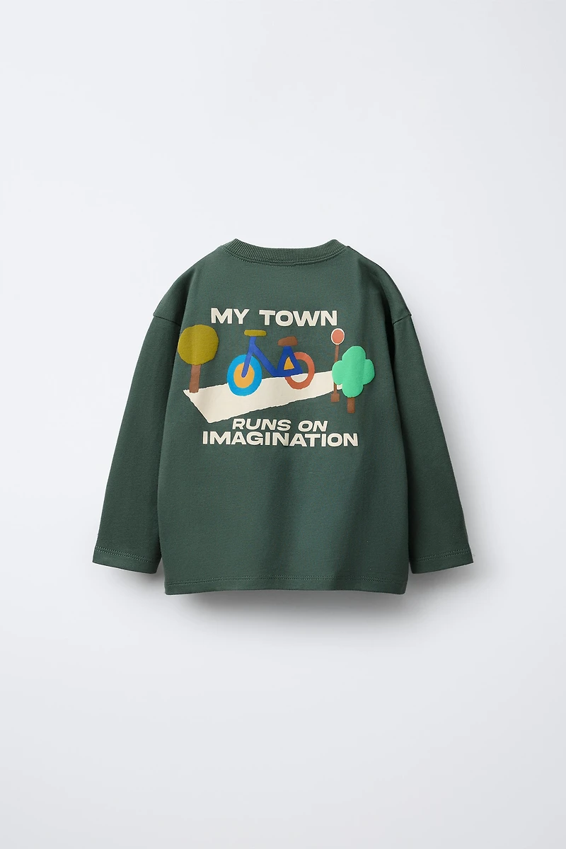RAISED LANDSCAPE T-SHIRT