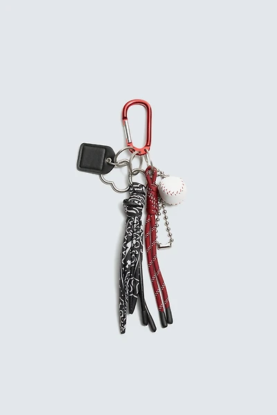 MULTI-CHARM KEYCHAIN