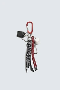MULTI-CHARM KEYCHAIN