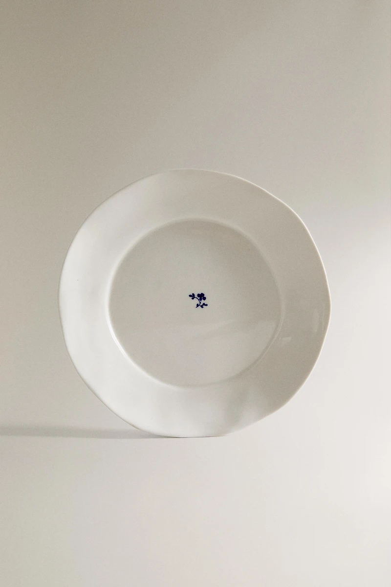 FLORAL PORCELAIN DINNER PLATE