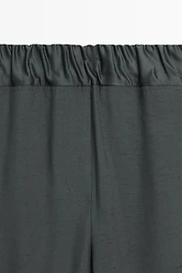 Studio total look elasticated pants