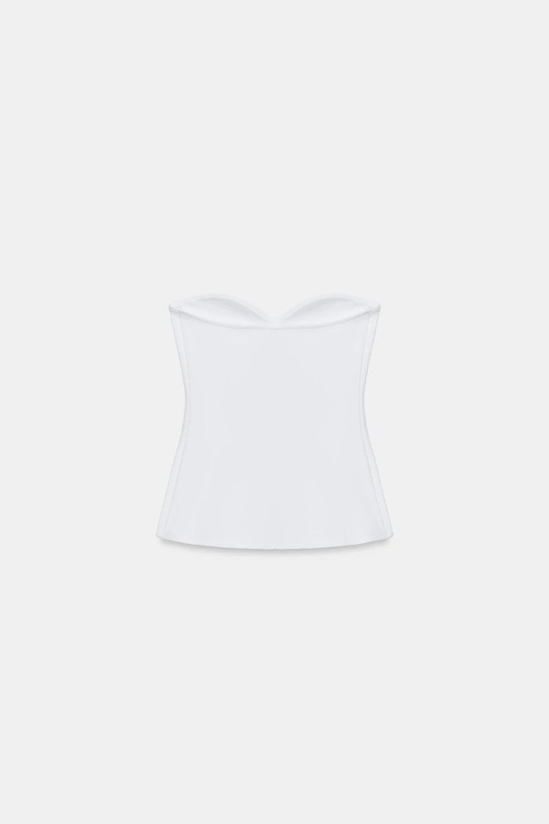 SWEETHEART NECKLINE BANDEAU TOP