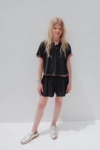 FLOWY GYM T-SHIRT WITH MODAL