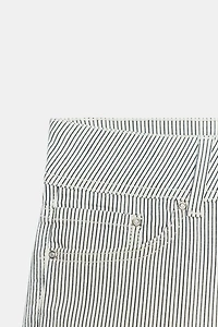 PINSTRIPE MINI SHORTS