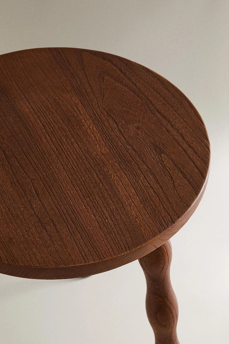 TABOURET BOIS D'ORME