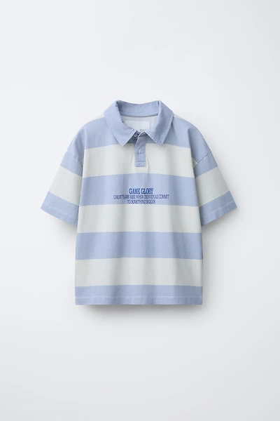 STRIPED POLO SHIRT