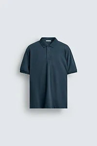 POLO STRUCTURÉ EN PIQUÉ