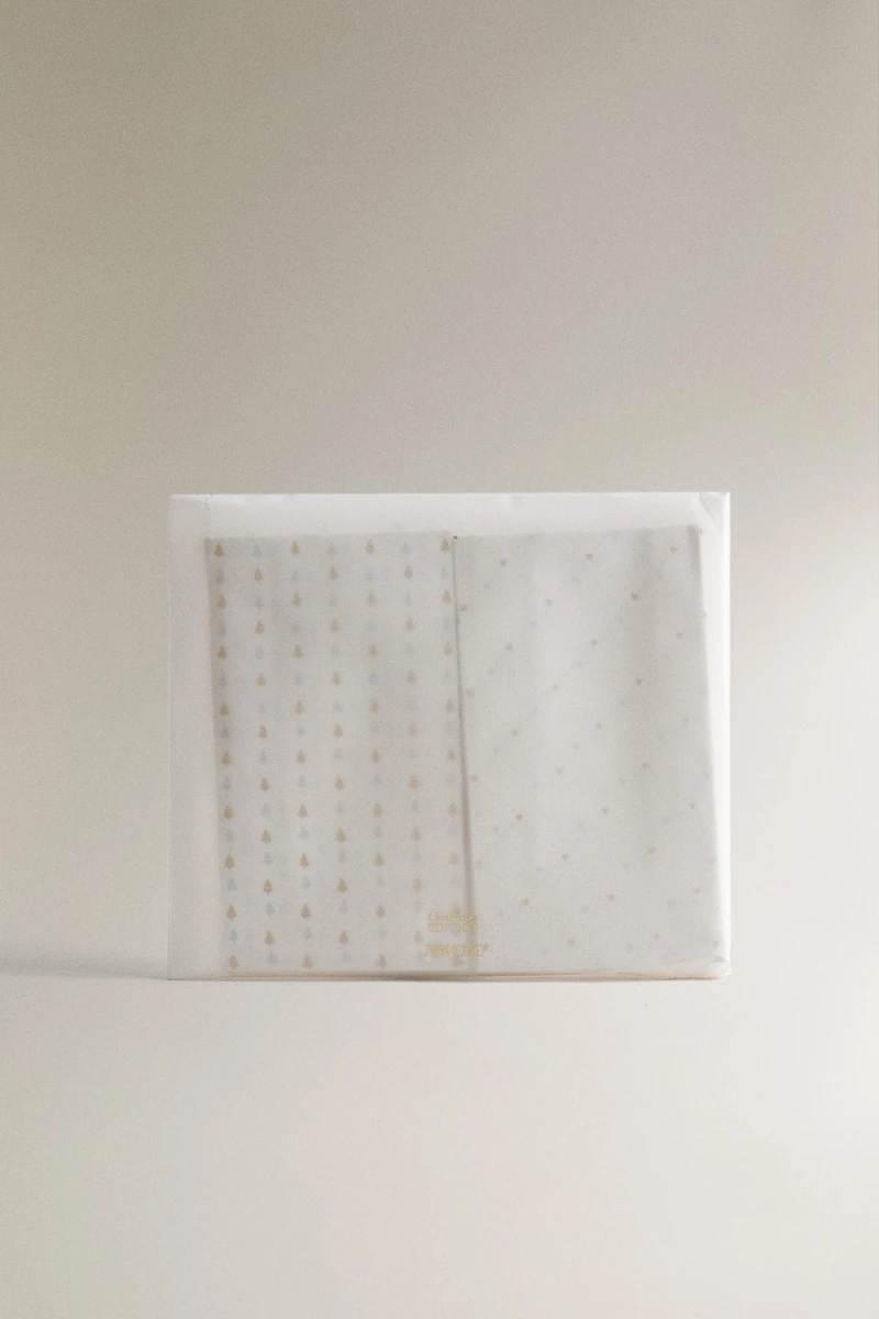 SET OF PAPER NAPKINS WITH SHINY CHRISTMAS MOTIFS (SET OF 30)