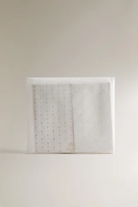 SET OF PAPER NAPKINS WITH SHINY CHRISTMAS MOTIFS (SET OF 30)