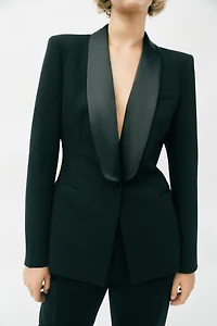 TAILORED TUXEDO BLAZER