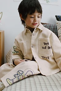 TOY STORY © DISNEY PIXAR EMBROIDERED TWILL OVERSHIRT