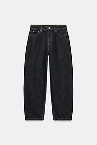 ZW COLLECTION TAPERED MID-RISE JEANS