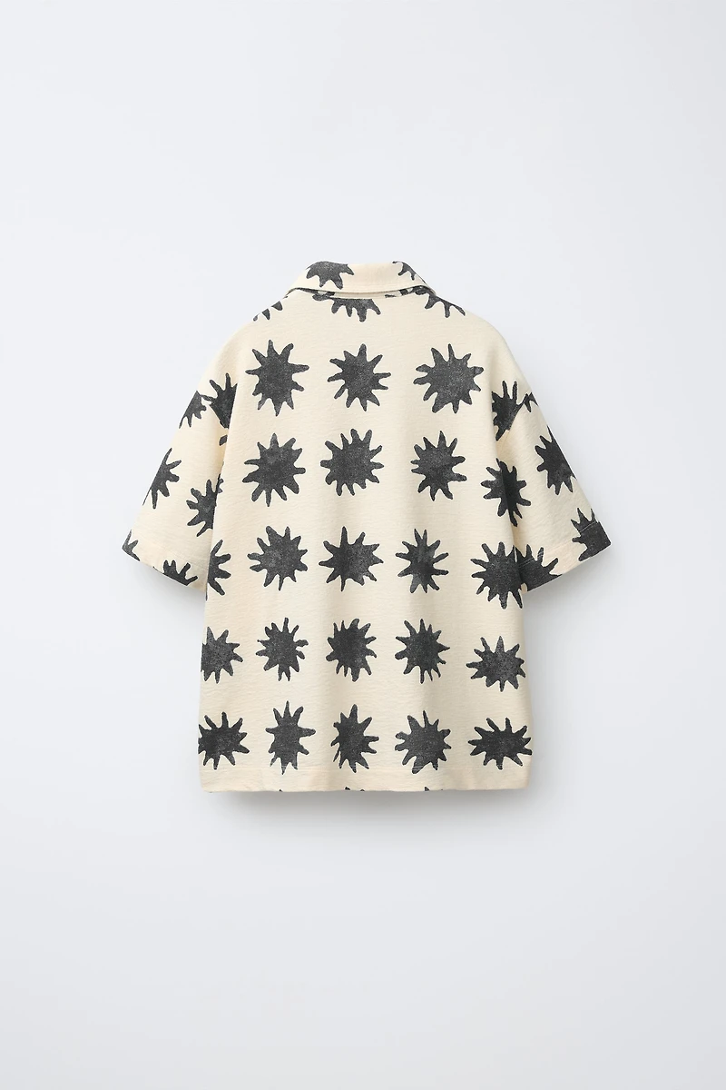 SUN PRINT SHIRT