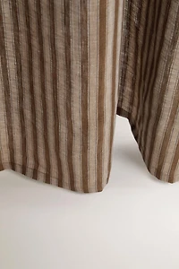 STRIPED LINEN CURTAIN