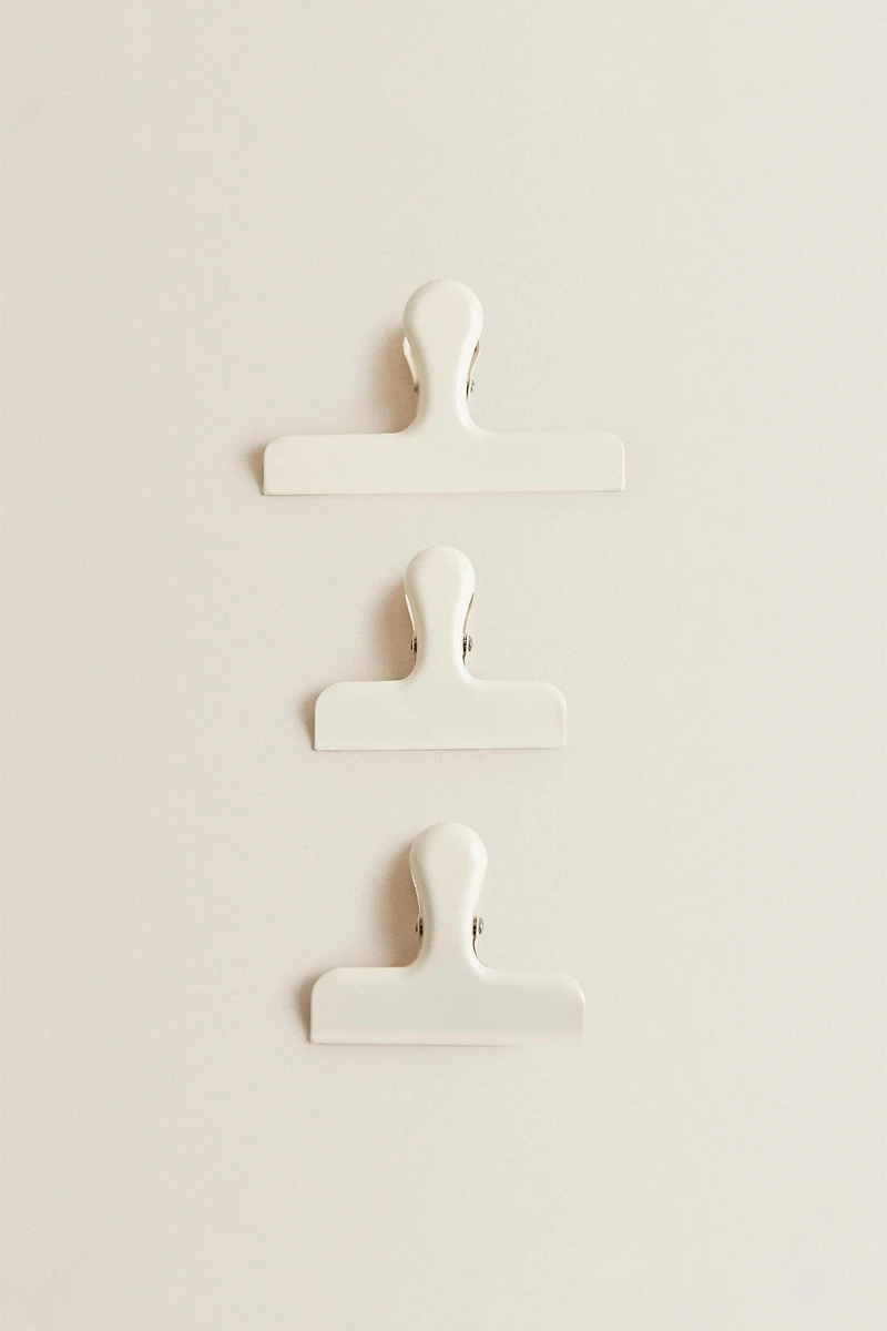 SET OF METAL CLIPS (SET OF 3)