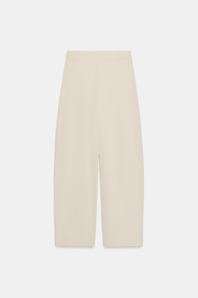 PANTALON CROISÉ TEXTURÉ