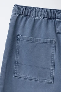 BALLOON PANTS WITH SEAM DETAIL
