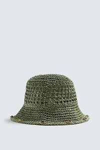 CROCHET SHELL HAT