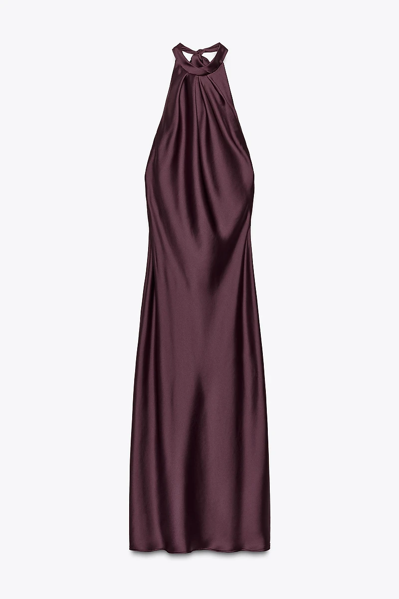 ROBE MIDI HALTER