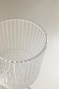 VERRE À PIED RELIEF
