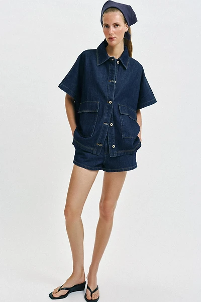 Z1975 OVERSIZED DENIM OVERSHIRT