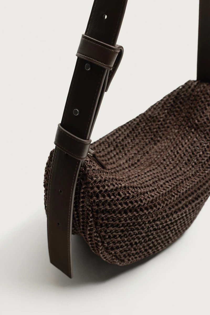 SAC PORTÉ ÉPAULE TRESSÉ