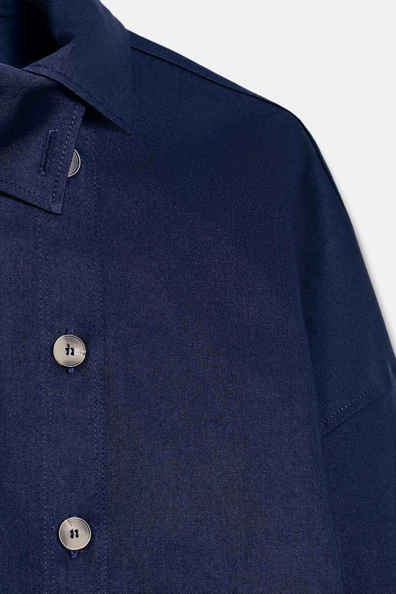 HIGH COLLAR SHIRT