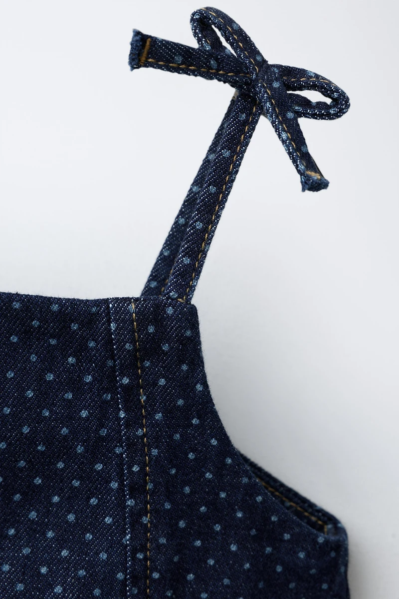 POLKA DOT PRINT DRESS