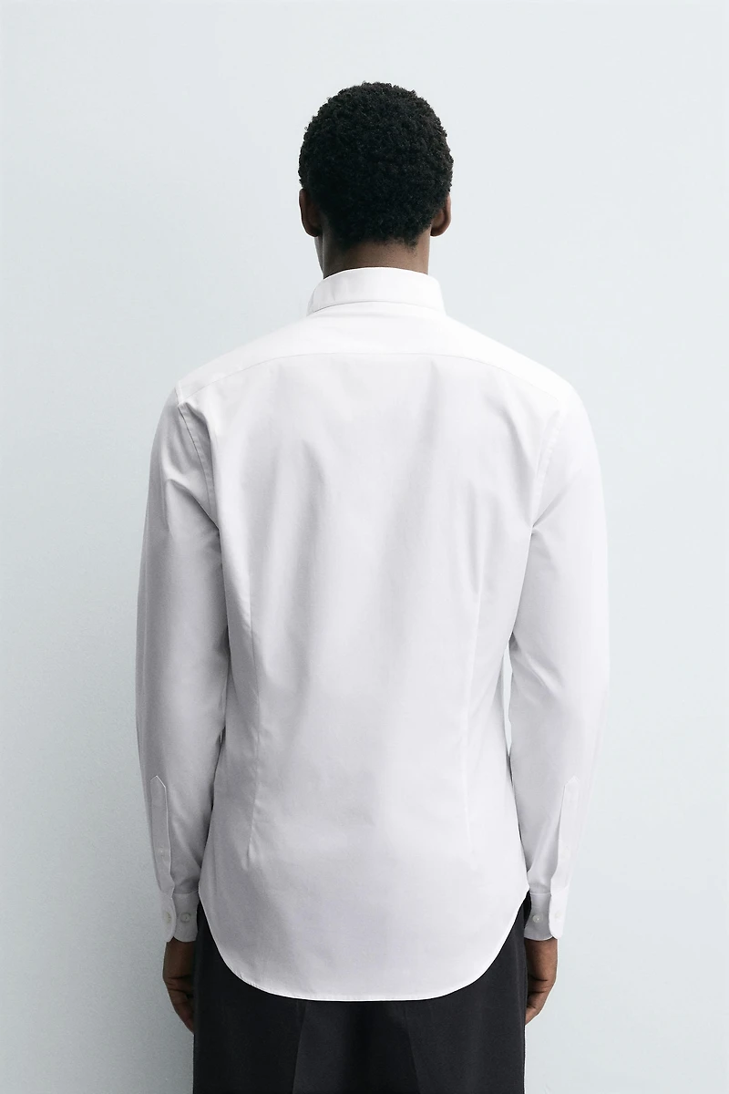 WING COLLAR SHIRT