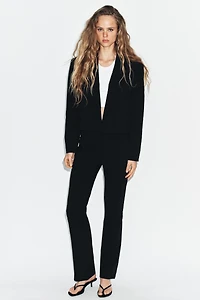 FLARE PANTS WITH BELT LOOPS
