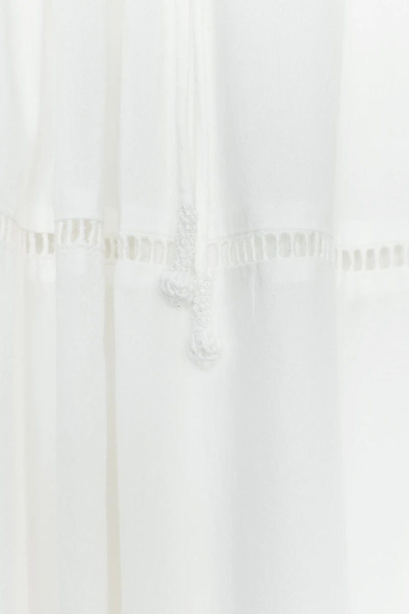 EMBROIDERED LONG SKIRT ZW COLLECTION
