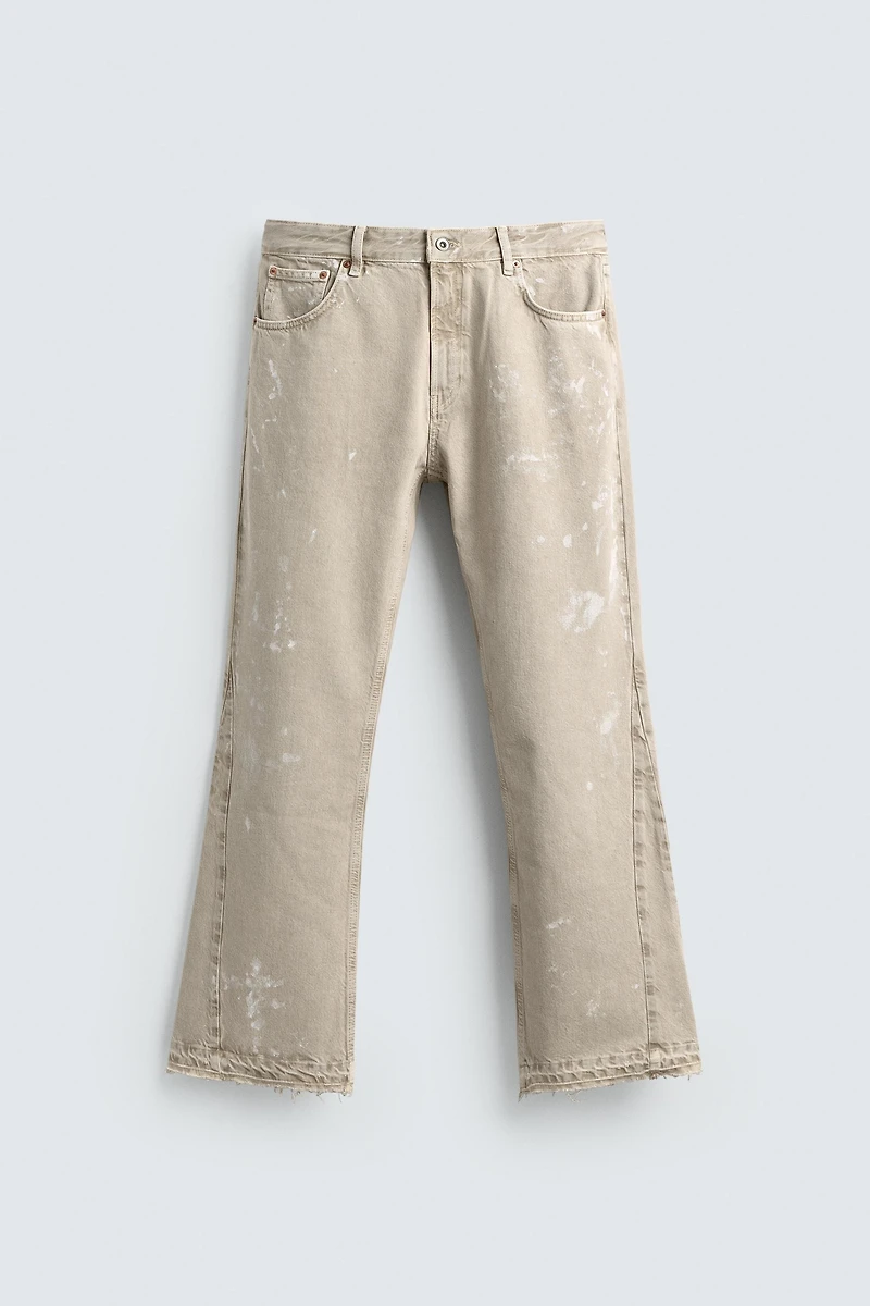 JEAN FLARE EFFET ÉCLABOUSSURES