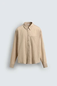 FLOWY STRIPED SHIRT