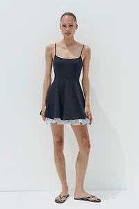 TRIM SHORT DRESS