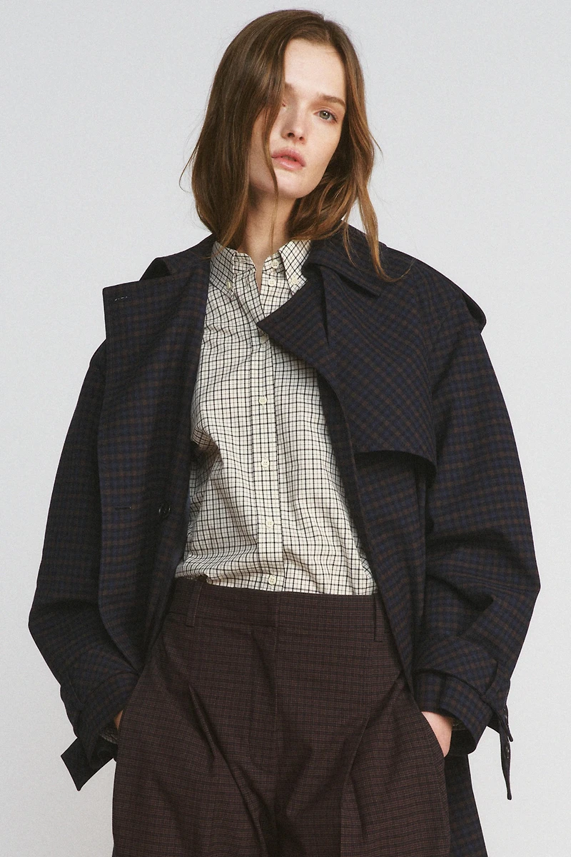 PLAID SHIRT ZW COLLECTION