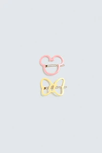 LOT DE 2 BOUCLES COULEUR HARRY LAMBERT FOR ZARA X DISNEY