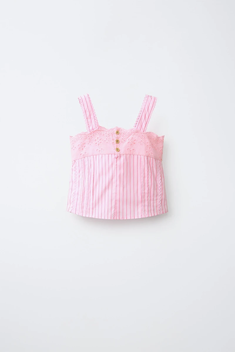 SCHIFFLY STRIPED TOP