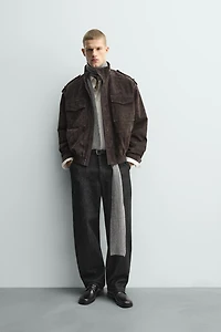 SUEDE LEATHER JACKET