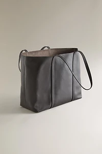 LEATHER TOTE BAG